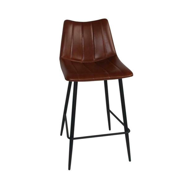 Moes Alibi Bar Stool, Brown, 2Pk UU-1003-03